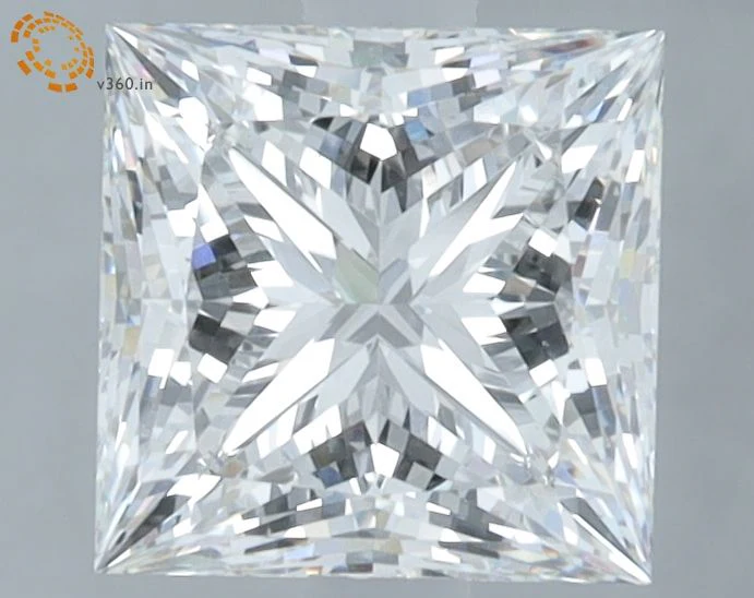 2.10 ct. E/VVS2 Princess Lab Grown Diamond
