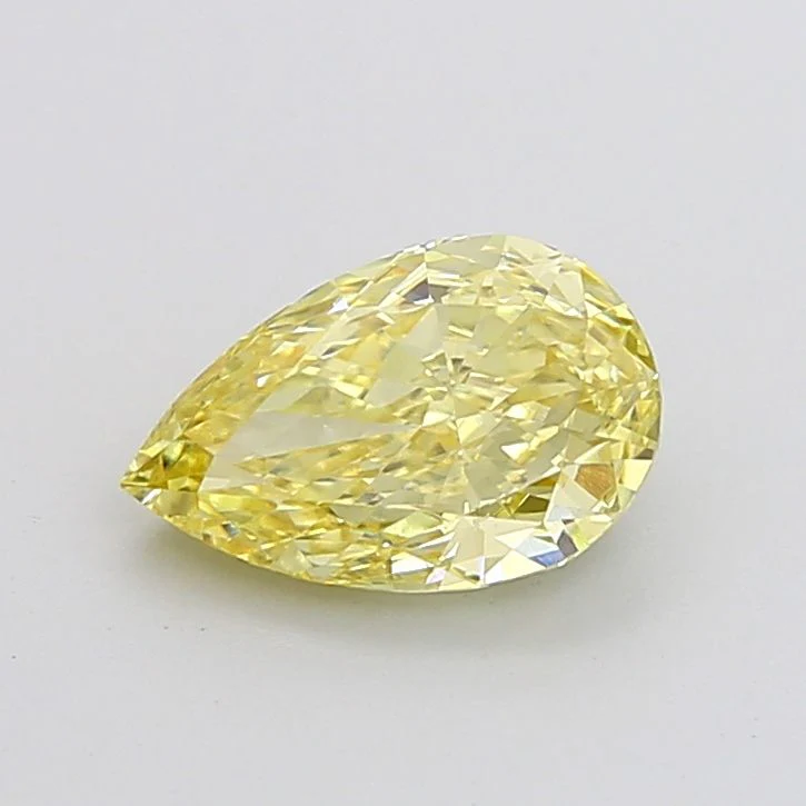 2.10 ct. Fancy Intense Yellow/VVS2 Pear Lab Grown Diamond