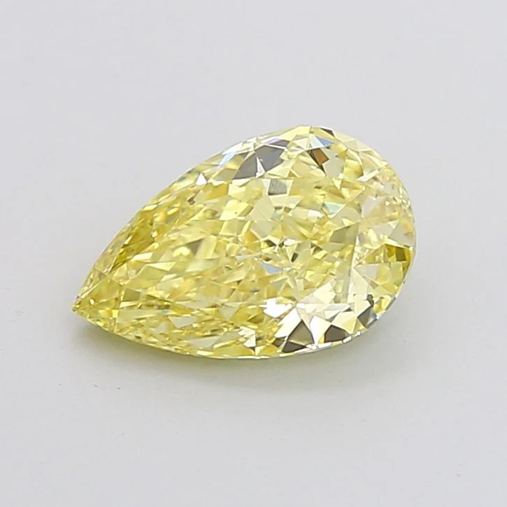 2.10 ct. Fancy Yellow/VS1 Pear Lab Grown Diamond