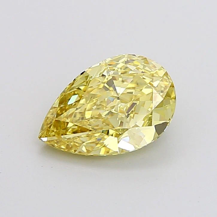 2.10 ct. Fancy Yellow/VS1 Pear Lab Grown Diamond