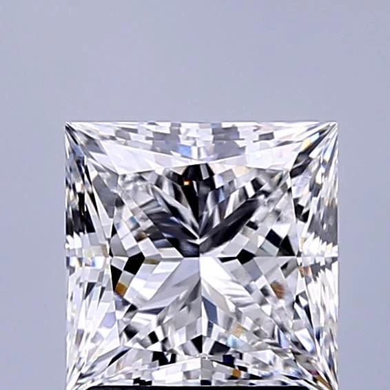 2.13 ct. D/VVS2 Princess Lab Grown Diamond