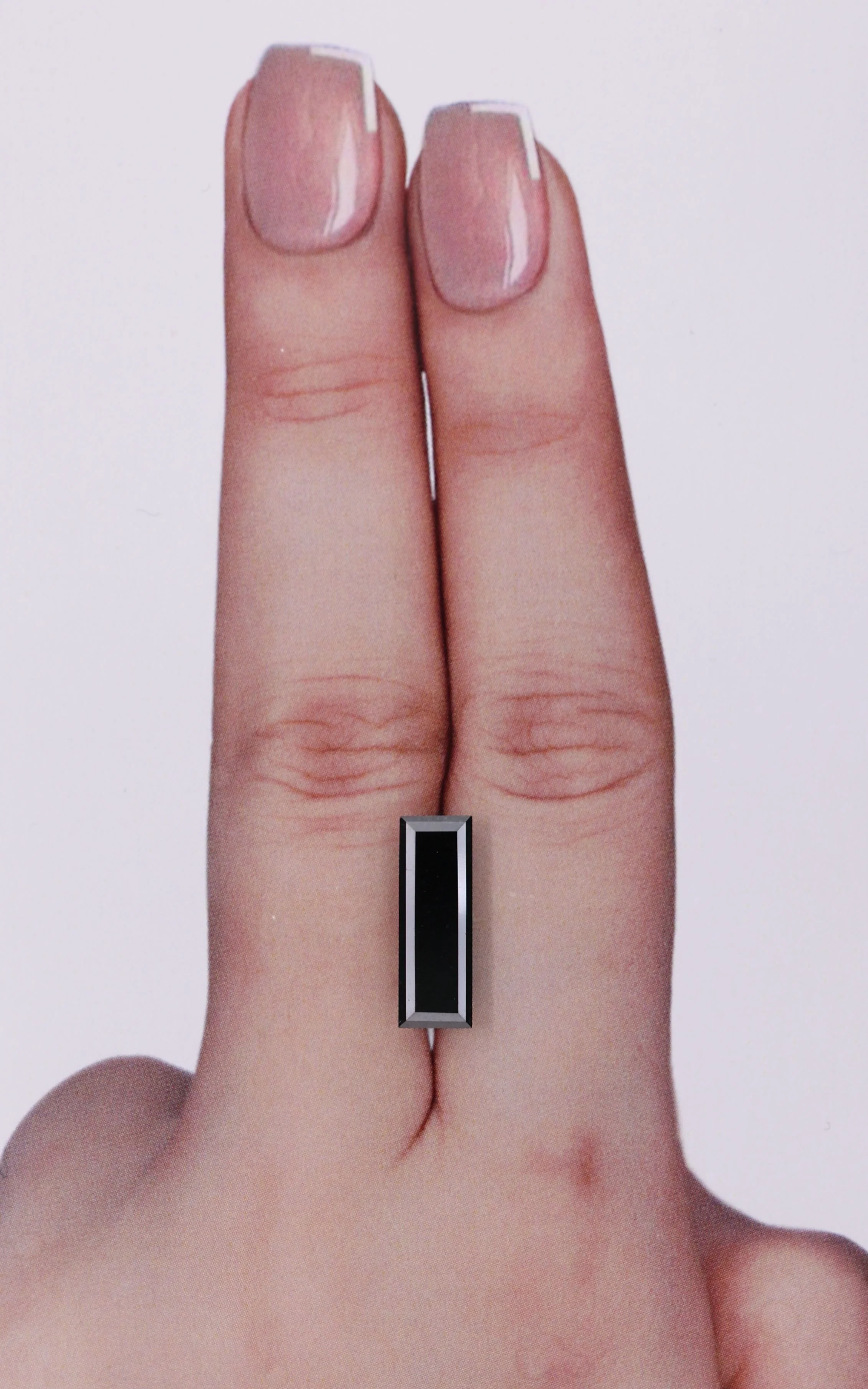 2.17 ct. Fancy Black/VVS2 Baguette Diamond