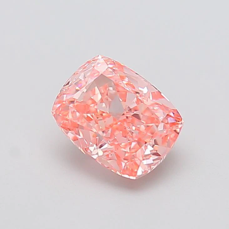 2.17 ct. Fancy Vivid Pink/VS1 Cushion Modified Lab Grown Diamond