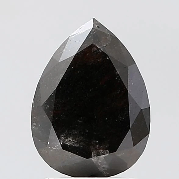 2.20 ct. Fancy Salt And Pepper/VS2 Pear Diamond