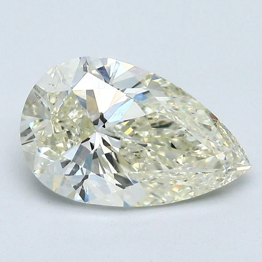 2.20 ct. M/SI2 Pear Diamond