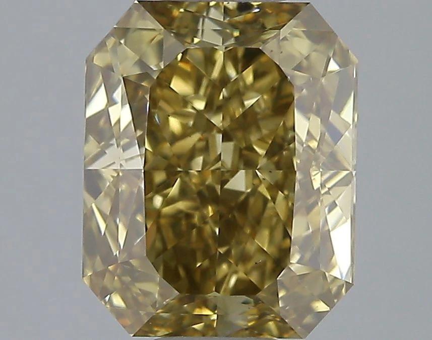 2.21 ct. Fancy Dark Yellow/VS2 Radiant Diamond