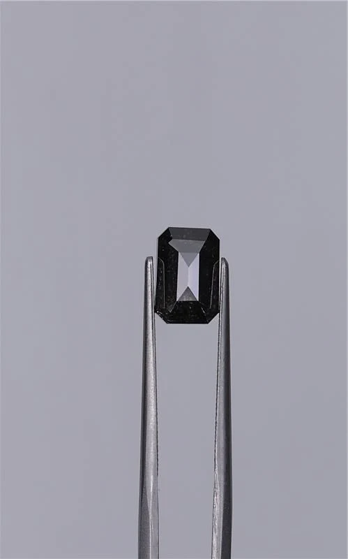 2.22 ct. Fancy Black/VVS2 Emerald Diamond