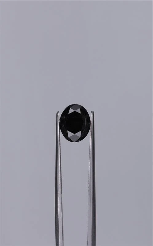 2.22 ct. Fancy Black/VVS2 Oval Diamond