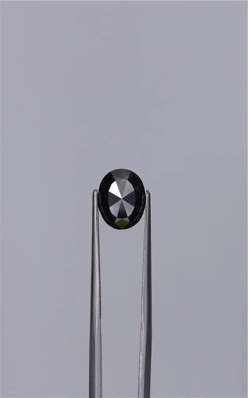 2.28 ct. Fancy Black/VVS2 Oval Diamond