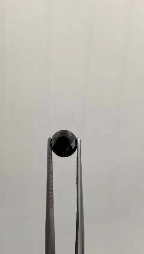2.32 ct. Fancy Black/ Round Diamond