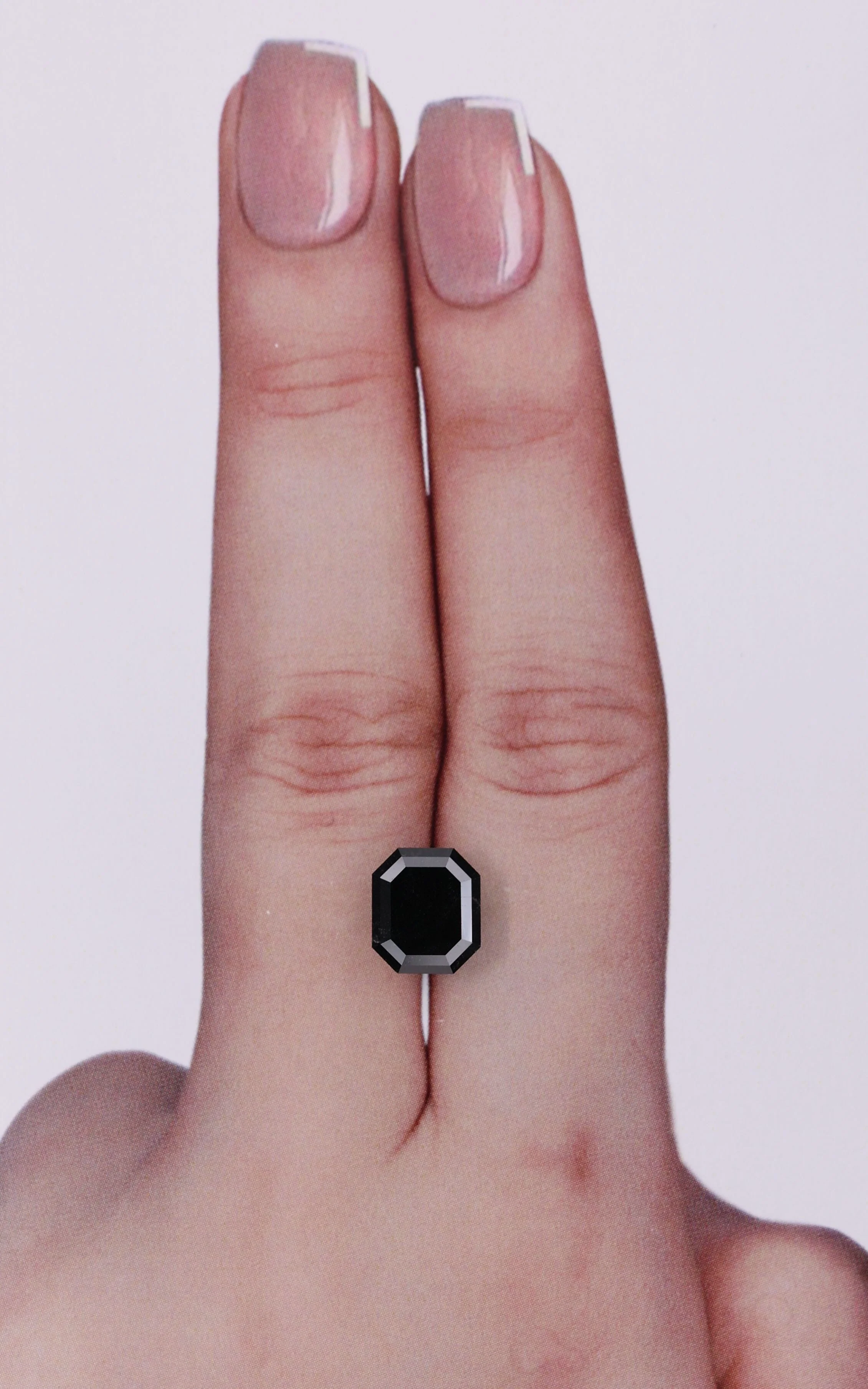 2.34 ct. Fancy Black/VVS2 Emerald Diamond