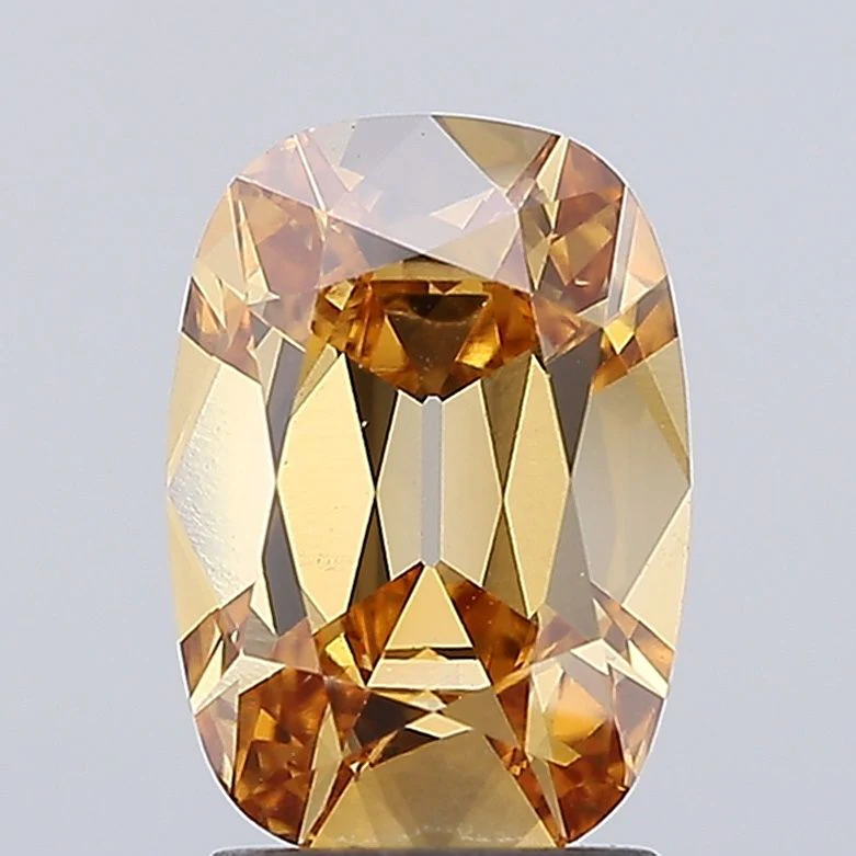 2.50 ct. Fancy Champagne/VS1 Old Miner Lab Grown Diamond