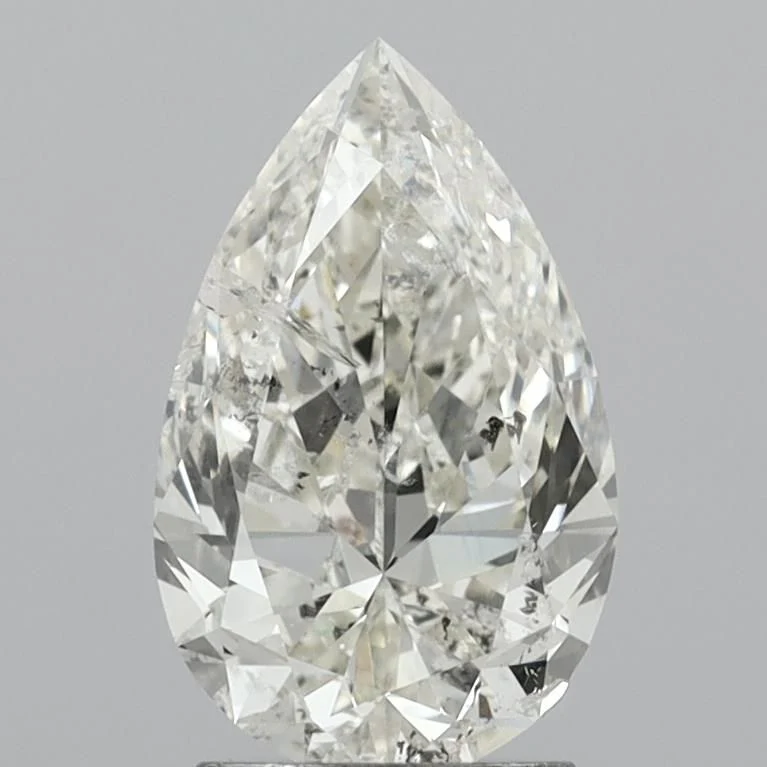 2.50 ct. J/I1 Pear Diamond