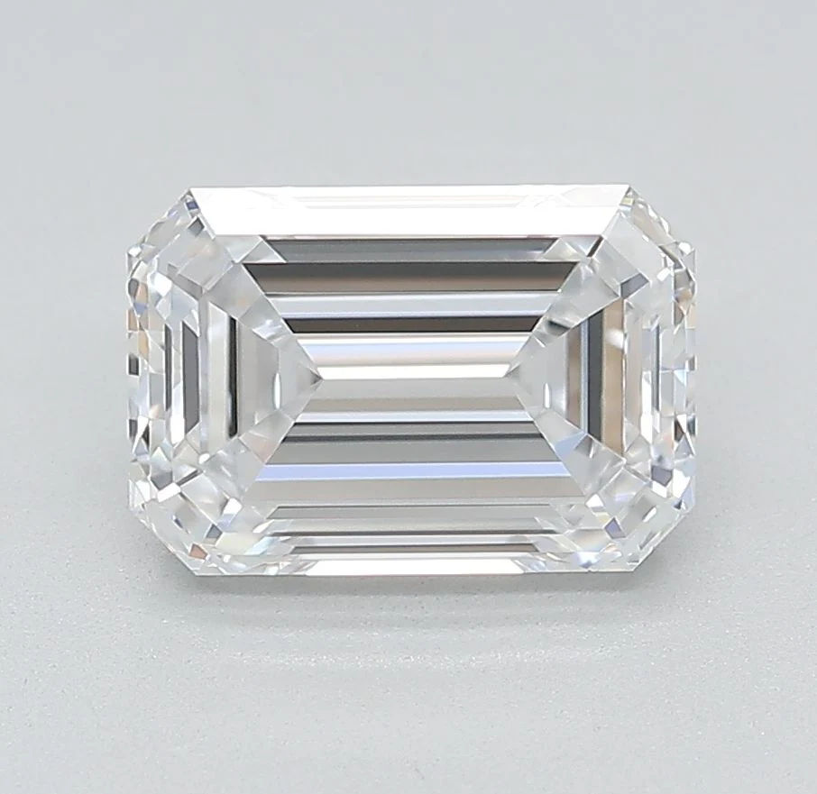 2.51 ct. D/VVS1 Emerald Lab Grown Diamond
