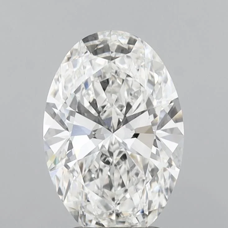 2.51 ct. F/VS1 Oval Lab Grown Diamond