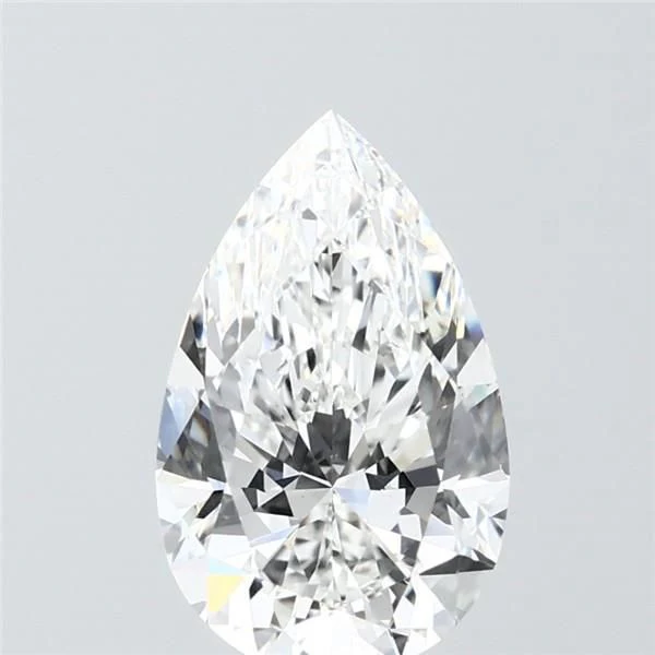 2.51 ct. F/VS1 Pear Lab Grown Diamond