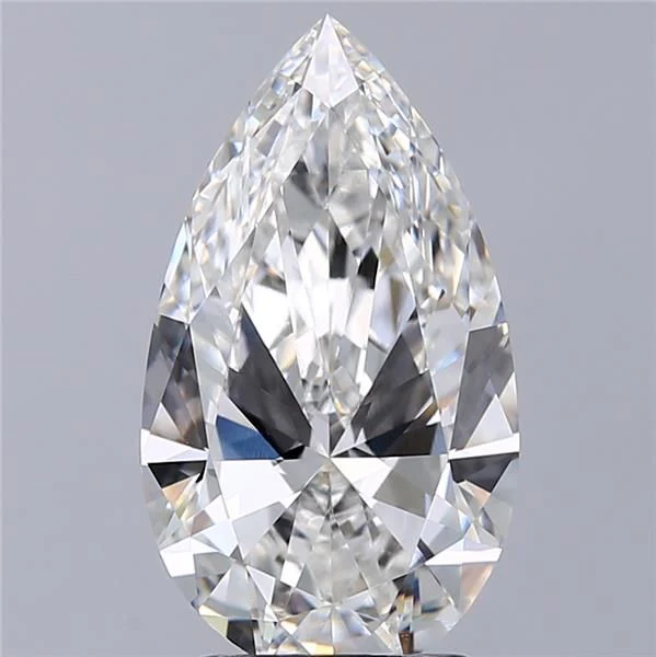 2.51 ct. F/VVS2 Pear Lab Grown Diamond