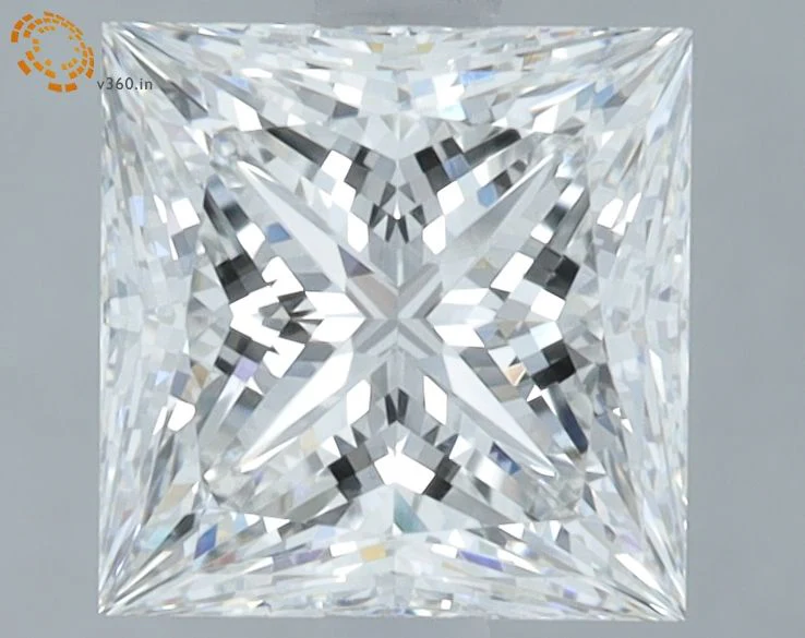 2.51 ct. F/VVS2 Princess Lab Grown Diamond