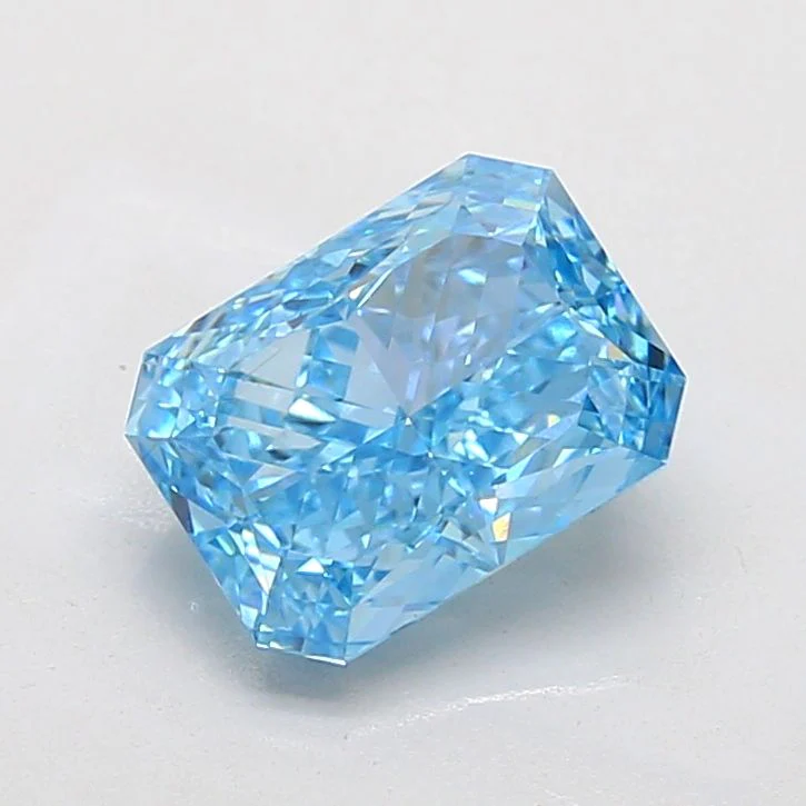 2.51 ct. Fancy Vivid Blue/VVS2 Radiant Lab Grown Diamond