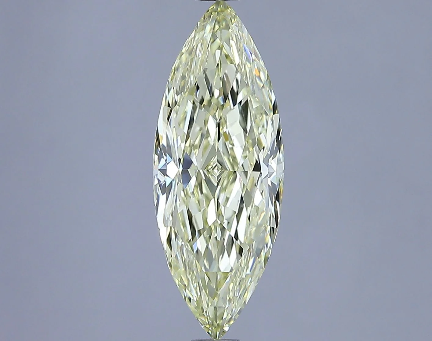 2.51 ct. Fancy Yellow/VS1 Marquise Diamond
