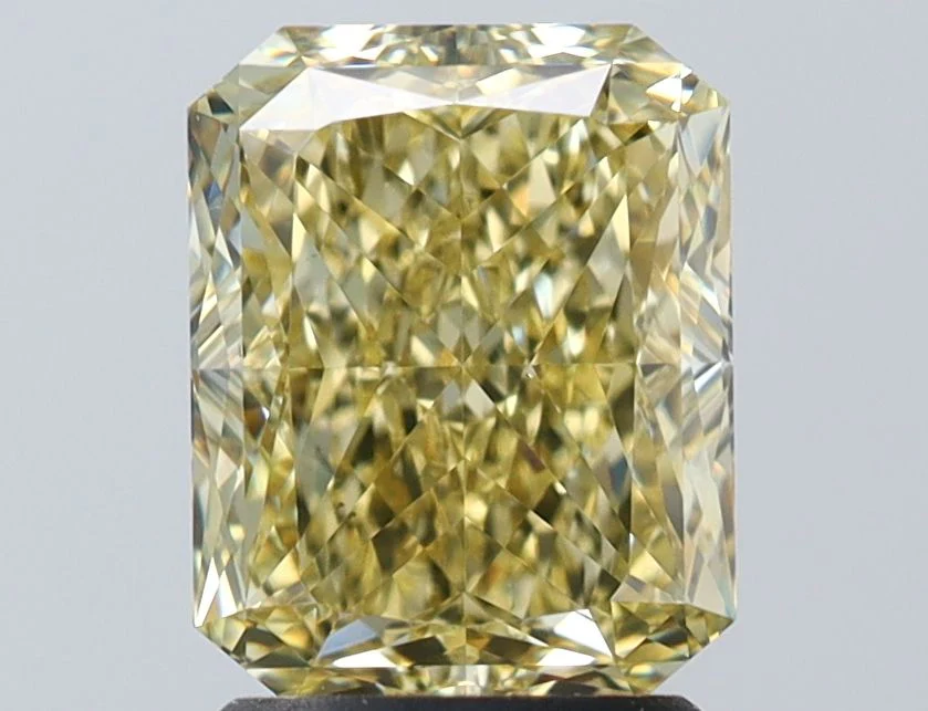 2.51 ct. Fancy Yellow/VS2 Radiant Diamond