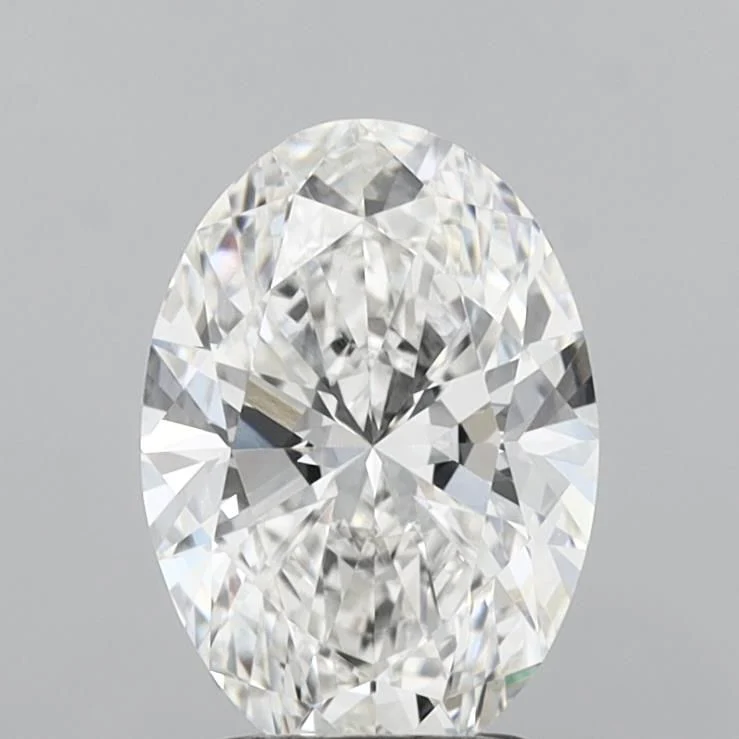 2.52 ct. F/VVS2 Oval Lab Grown Diamond
