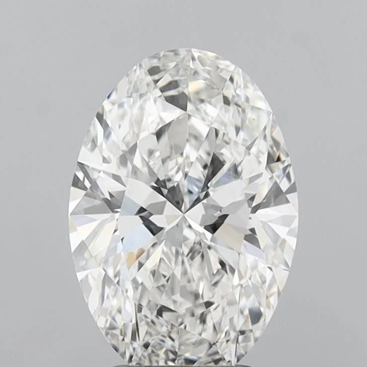 2.54 ct. F/VS1 Oval Lab Grown Diamond