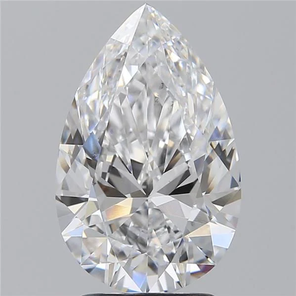 2.55 ct. D/VS1 Pear Lab Grown Diamond