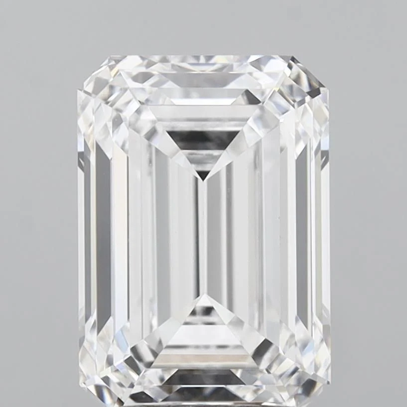 2.55 ct. D/VVS2 Emerald Lab Grown Diamond