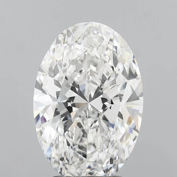 2.56 ct. F/VVS2 Oval Lab Grown Diamond