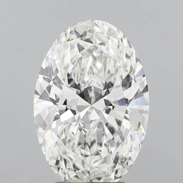 2.56 ct. F/VVS2 Oval Lab Grown Diamond