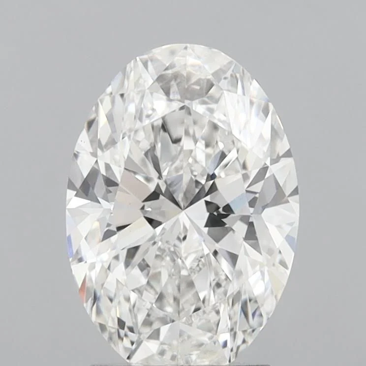 2.56 ct. F/VVS2 Oval Lab Grown Diamond
