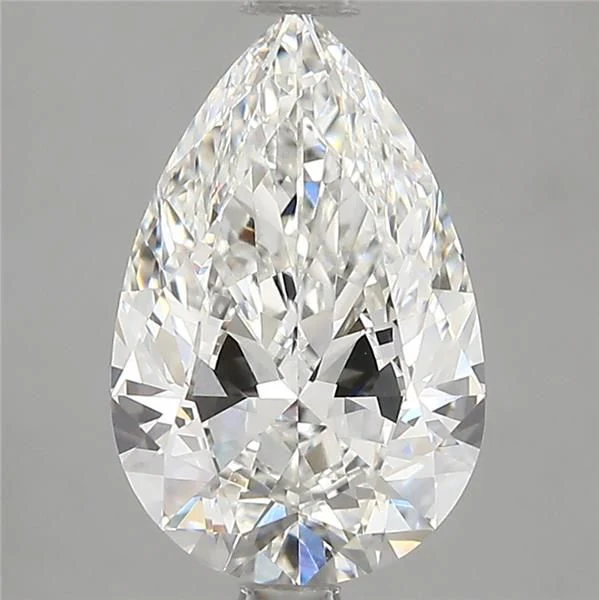 2.56 ct. F/VVS2 Pear Lab Grown Diamond