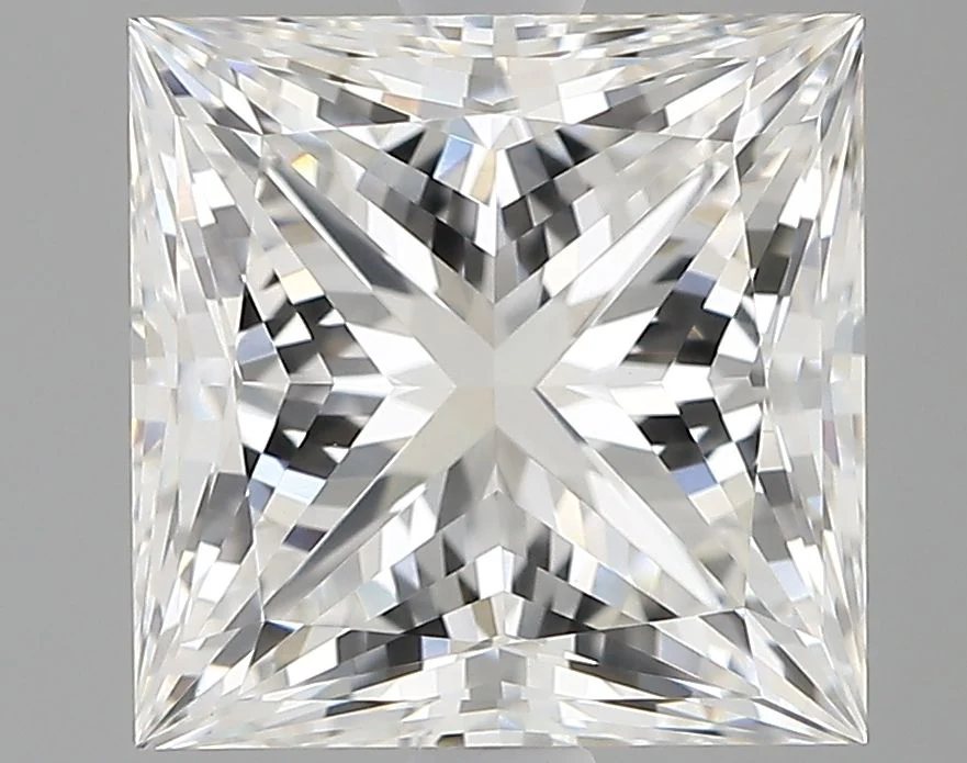 2.56 ct. F/VVS2 Princess Lab Grown Diamond
