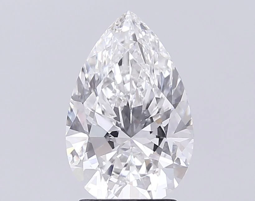 2.57 ct. F/VVS2 Pear Lab Grown Diamond