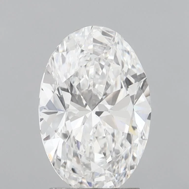2.58 ct. D/VVS2 Oval Lab Grown Diamond