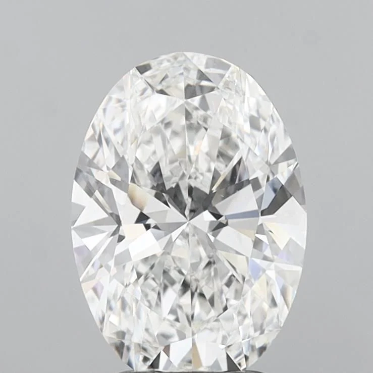 2.58 ct. E/VVS2 Oval Lab Grown Diamond