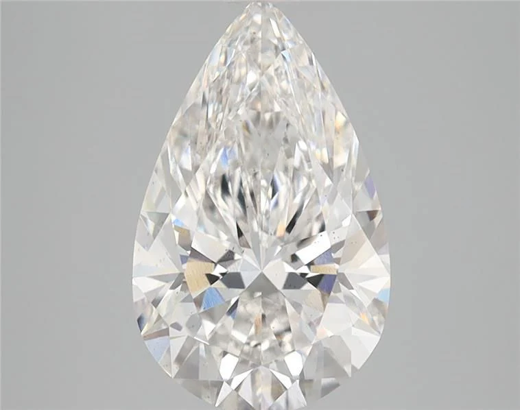 2.58 ct. F/VS2 Pear Lab Grown Diamond