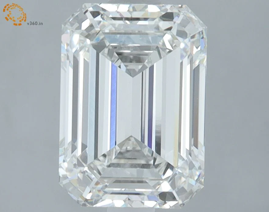 2.58 ct. F/VVS2 Emerald Lab Grown Diamond