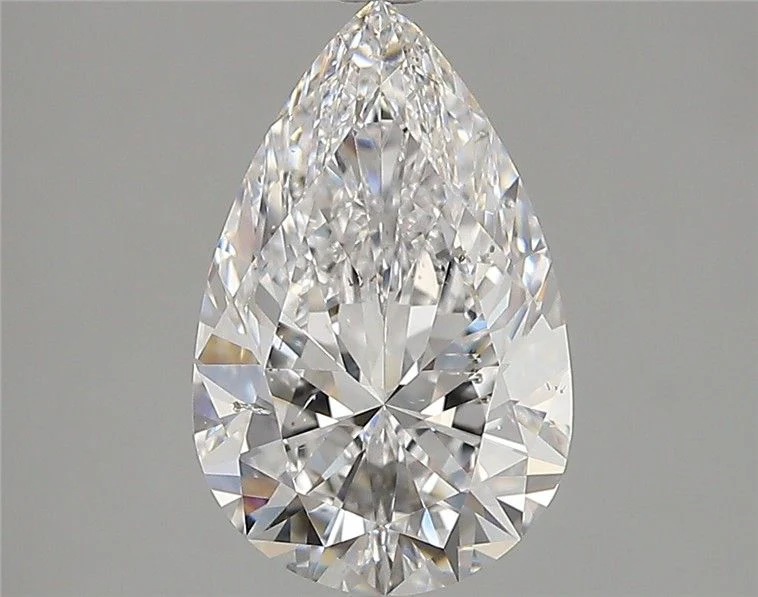 2.71 ct. D/SI1 Pear Diamond