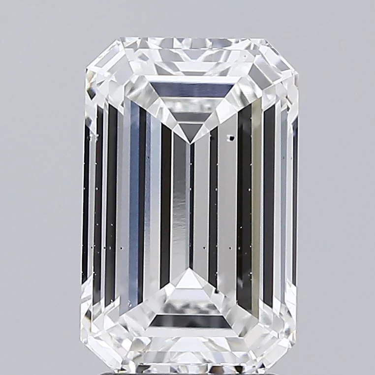 2.71 ct. F/VS2 Emerald Lab Grown Diamond