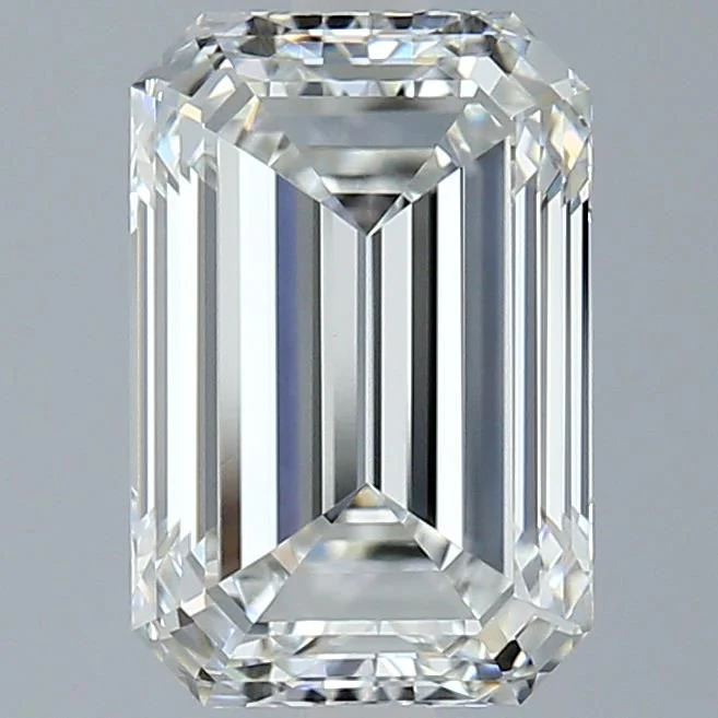 2.71 ct. F/VVS2 Emerald Diamond
