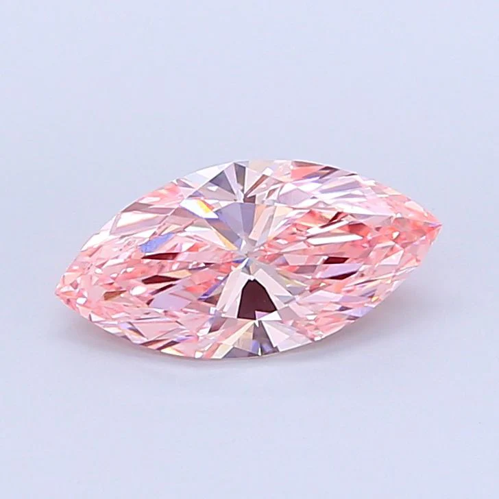 2.74 ct. Fancy Vivid Pink/VVS2 Marquise Lab Grown Diamond