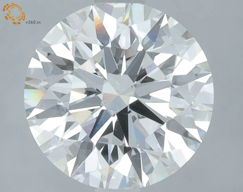 2.75 ct. F/VVS2 Round Lab Grown Diamond
