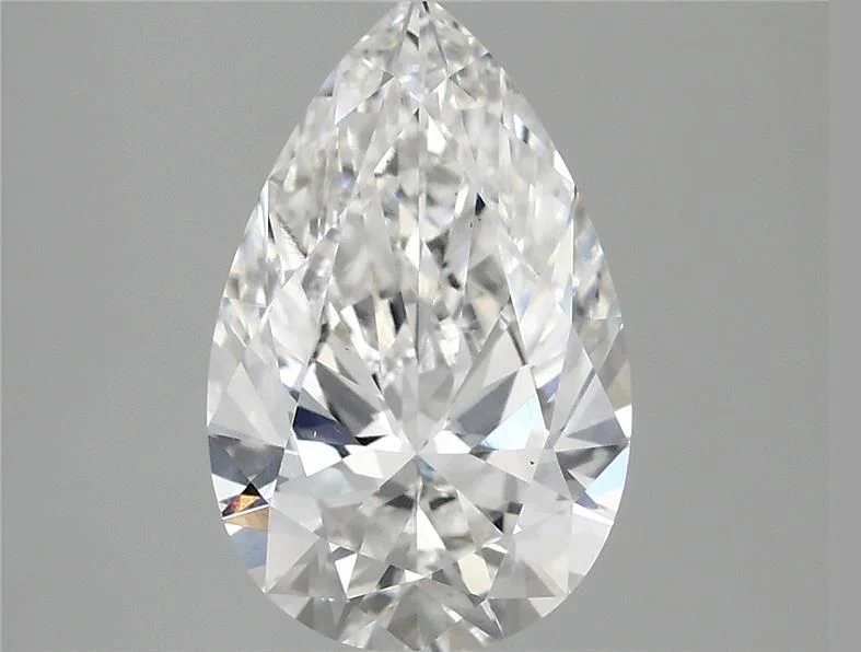 2.82 ct. D/VS1 Pear Lab Grown Diamond