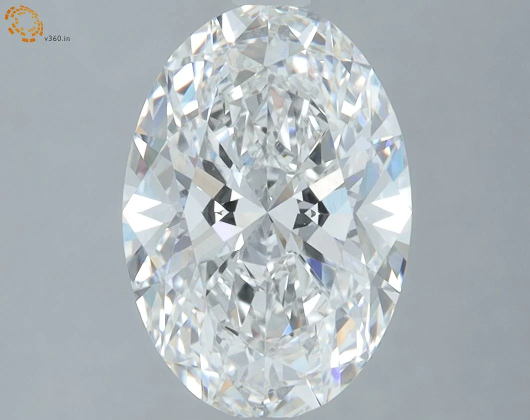 2.82 ct. F/VVS2 Oval Lab Grown Diamond