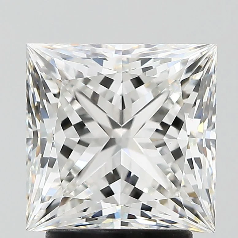 2.82 ct. F/VVS2 Princess Lab Grown Diamond