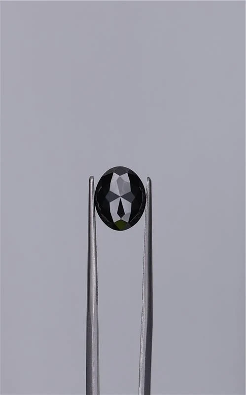 2.94 ct. Fancy Black/VVS2 Oval Diamond