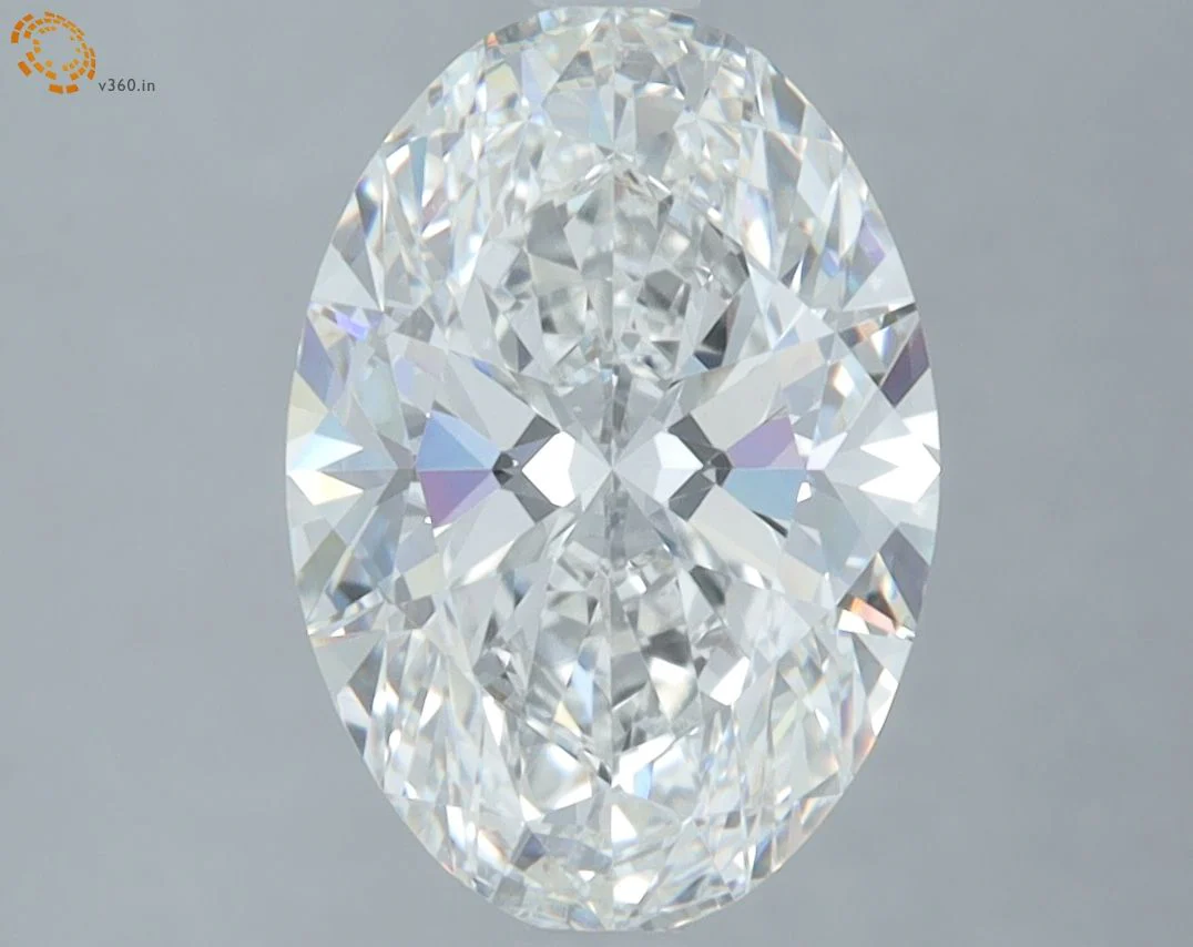 2.95 ct. F/VVS2 Oval Lab Grown Diamond