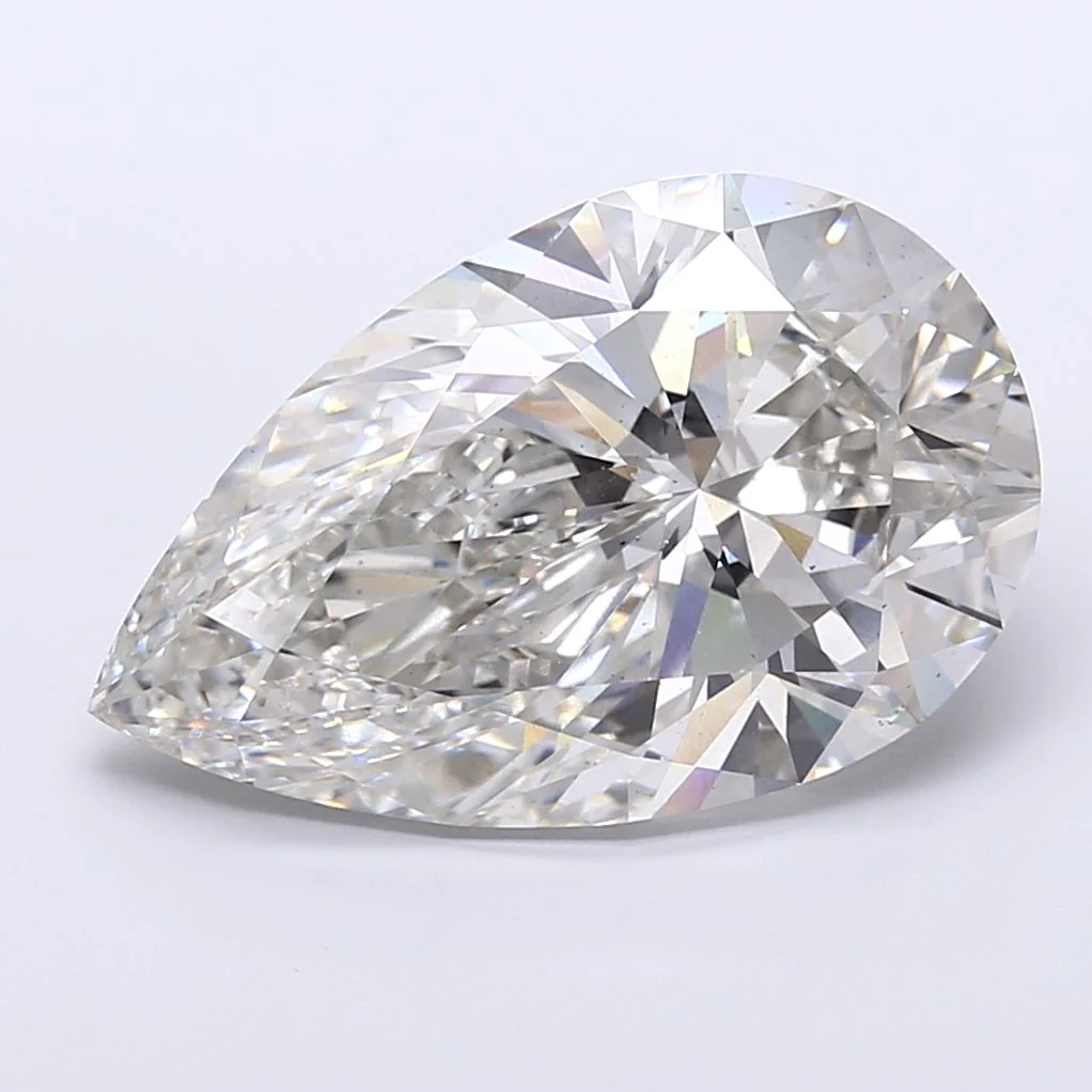21.01 ct. H/VS2 Pear Lab Grown Diamond